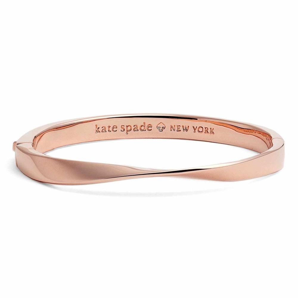 Kate Spade do the twist hinged bangle